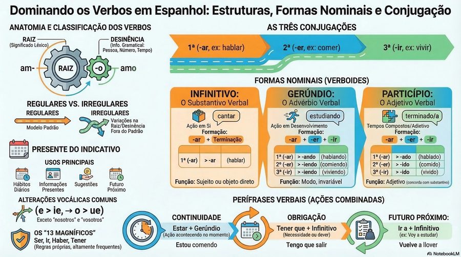Gramática — Flashcards de verbos