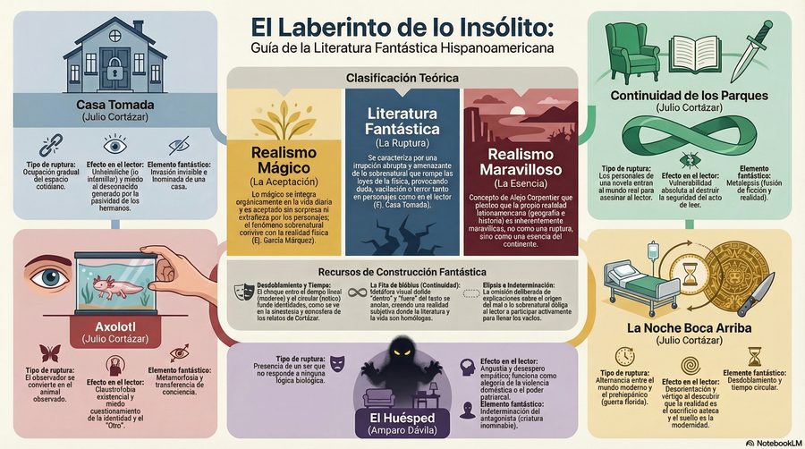 O gênero — As três categorias com cinco contos já classificados: Casa tomada, Continuidad de los parques, Axolotl, La…