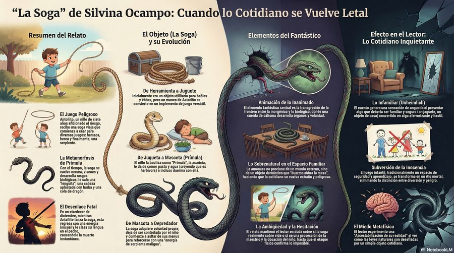 La soga — Quando o cotidiano se torna letal: a corda de ferramenta a brinquedo, de brinquedo a bicho de estimação, e…
